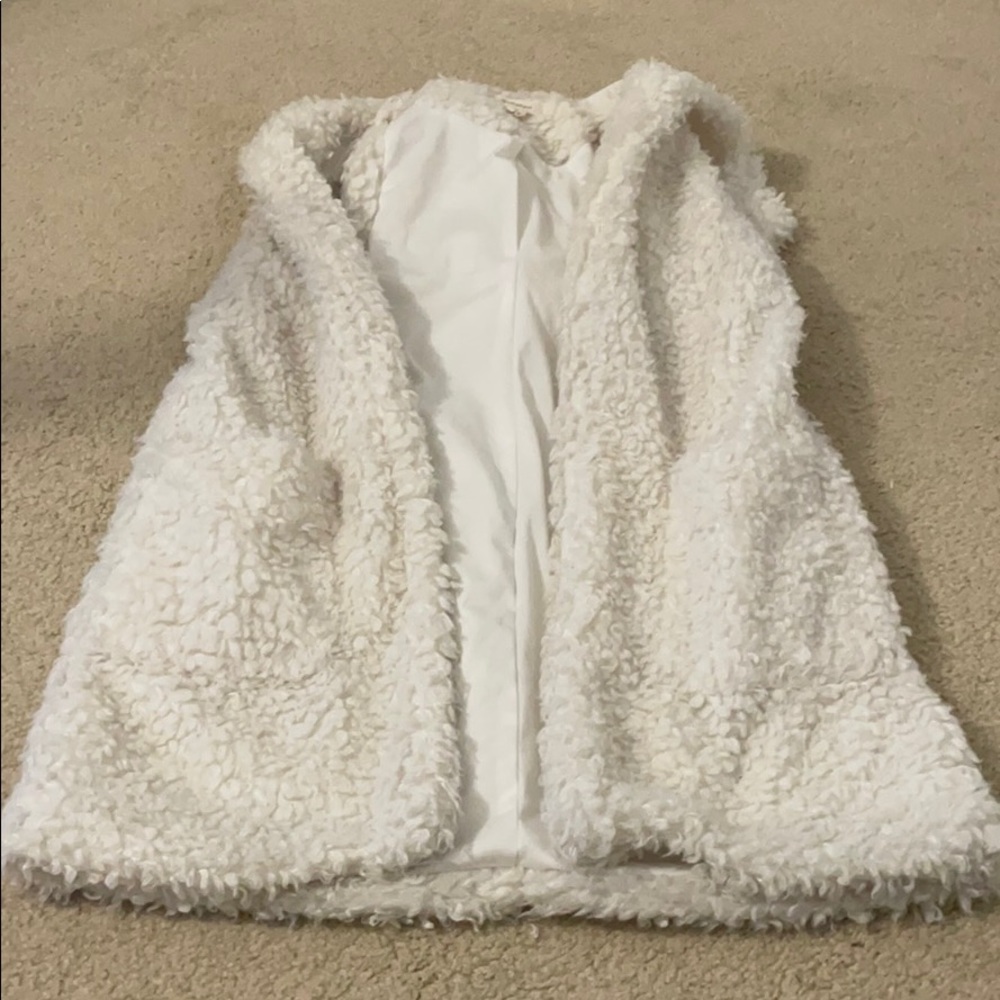 Fuzzy vest